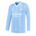 Pánský Fotbalový dres Manchester City Jeremy Doku #11 2023-24 Domácí Dlouhý Rukáv